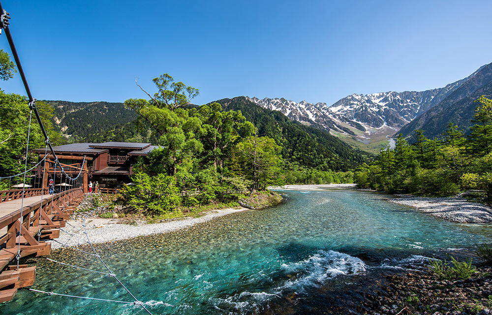 上高地随一の絶景