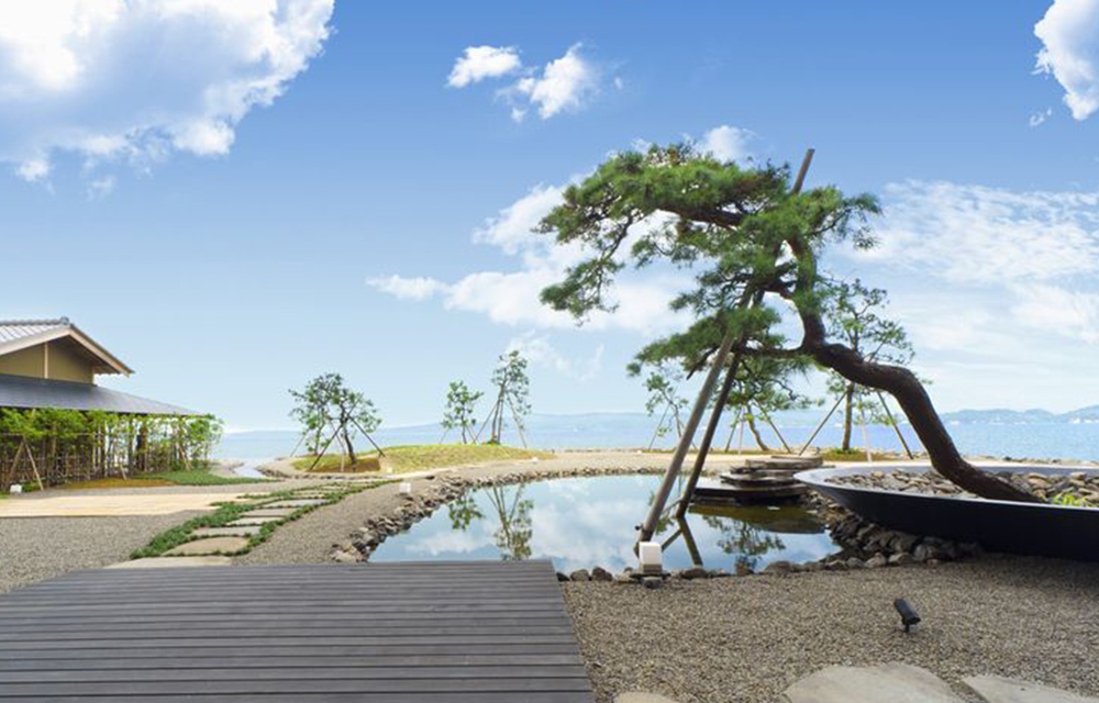 美麗的庭園