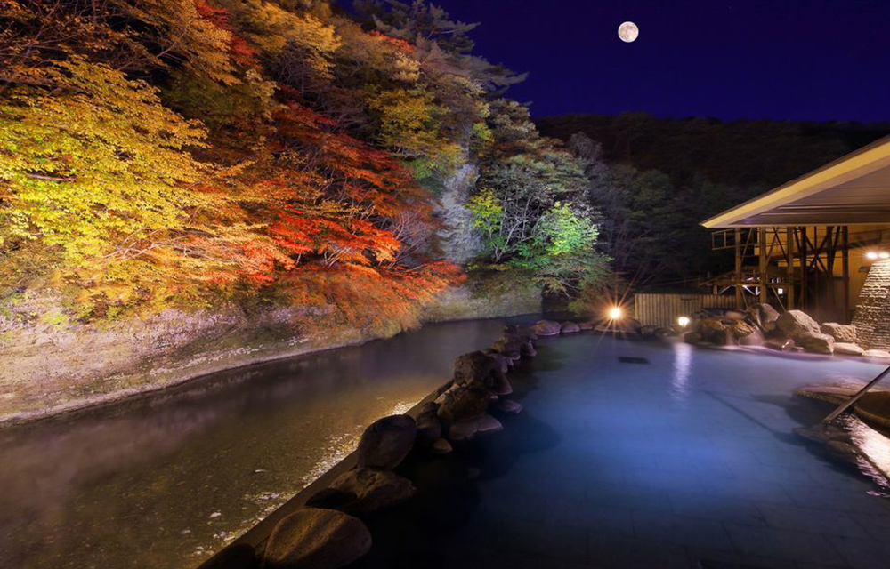 露天風呂（紅葉）